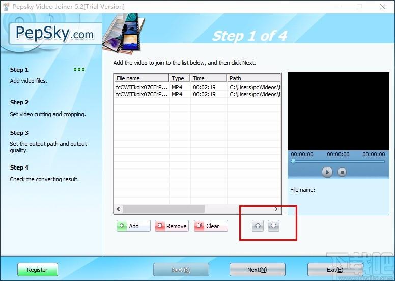 Pepsky RMVB Video Joiner下载,RMVB视频合并工具