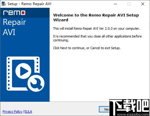 Remo Repair AVI下载,视频修复